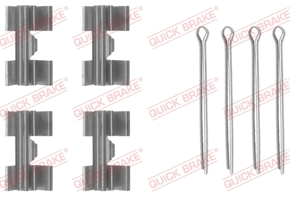 Accessory Kit, disc brake pad
